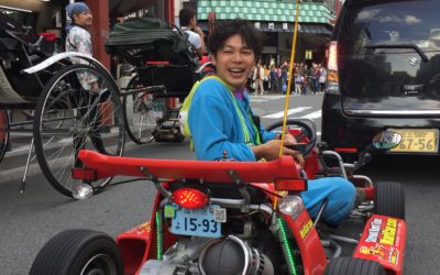 Japon : conduite de Kart dans les rues de Tokyo  !
