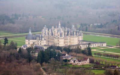 Les châteaux de la Loire…vus du ciel
