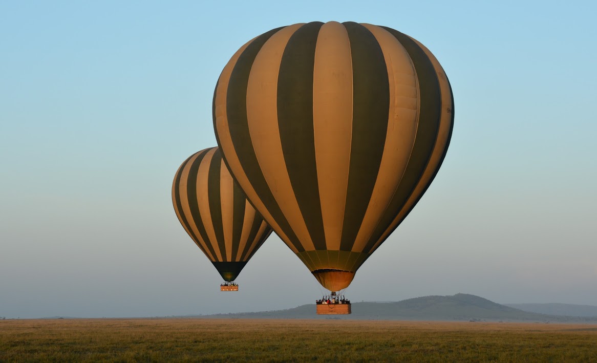 safari en montgolfière en Tanzanie